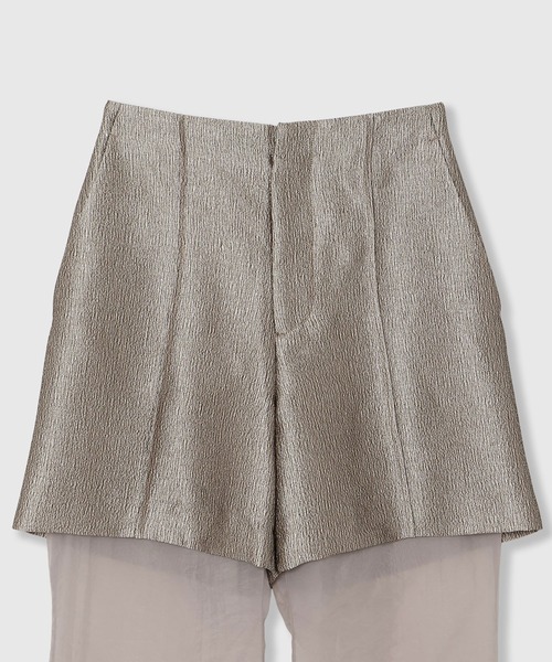 THINGS THAT MATTER（シングス ザット マター）の「METAL BUTCHER SHEER LAYERED PANTS / メタルブッチャーシアーレイヤードパンツ（その他パンツ・レディース・ブラック/ベージュ・1/2）」の18枚目の写真