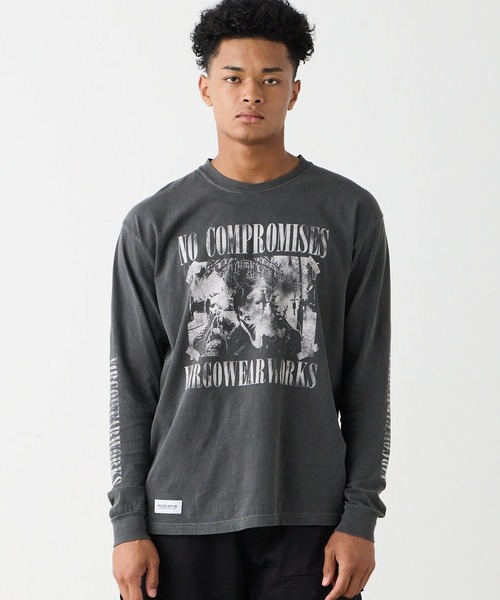 VIRGOwearworks（ヴァルゴウェアワークス）の「VINTAGE RAGE L/S（Tシャツ/カットソー・メンズ・ホワイト/ブラック・2/3/4/5）」の7枚目の写真