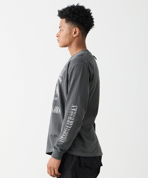 VIRGOwearworks（ヴァルゴウェアワークス）の「VINTAGE RAGE L/S（Tシャツ/カットソー・メンズ・ホワイト/ブラック・2/3/4/5）」の8枚目の写真