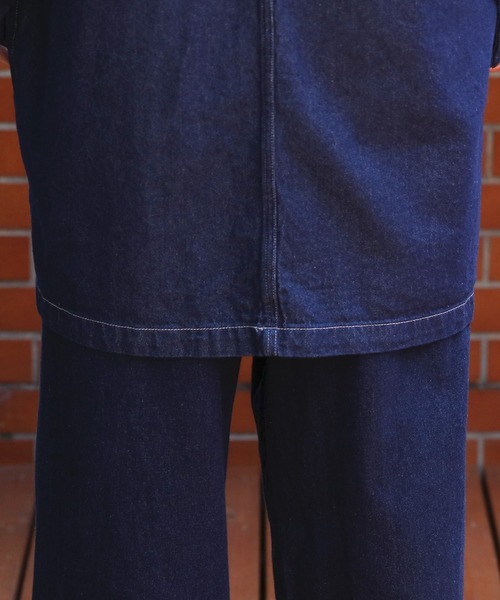 ８(eight)（エイト）の「デニム羽織（浴衣・メンズ・インディゴブルー・LARGE/X-LARGE/XX-LARGE/SMALL/MEDIUM）」の16枚目の写真
