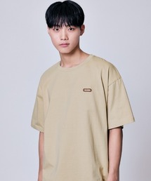 Warrise レタリング半袖Tシャツ