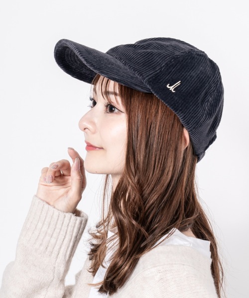 MUHLBAUER（ミュールバウアー）の「【MUHLBAUER/ミュールバウア】キャップ　コーデュロイ　帽子（キャップ・レディース・グレー/カーキ/ブラック/ネイビー/ベージュ・FREE）」の3枚目の写真
