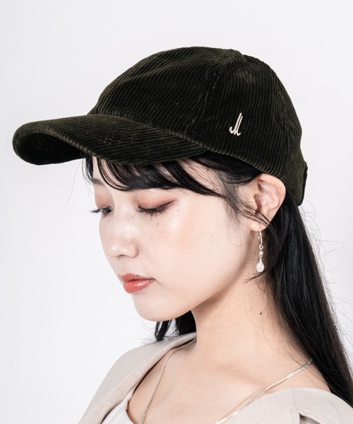 MUHLBAUER（ミュールバウアー）の「【MUHLBAUER/ミュールバウア】キャップ　コーデュロイ　帽子（キャップ・レディース・グレー/カーキ/ブラック/ネイビー/ベージュ・FREE）」の4枚目の写真