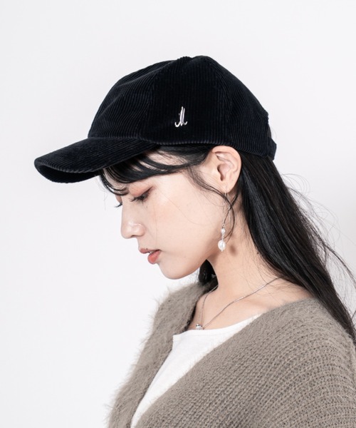 MUHLBAUER（ミュールバウアー）の「【MUHLBAUER/ミュールバウア】キャップ　コーデュロイ　帽子（キャップ・レディース・グレー/カーキ/ブラック/ネイビー/ベージュ・FREE）」の2枚目の写真