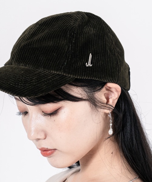 MUHLBAUER（ミュールバウアー）の「【MUHLBAUER/ミュールバウア】キャップ　コーデュロイ　帽子（キャップ・レディース・グレー/カーキ/ブラック/ネイビー/ベージュ・FREE）」の9枚目の写真