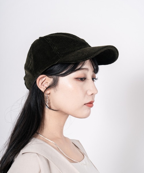 MUHLBAUER（ミュールバウアー）の「【MUHLBAUER/ミュールバウア】キャップ　コーデュロイ　帽子（キャップ・レディース・グレー/カーキ/ブラック/ネイビー/ベージュ・FREE）」の11枚目の写真