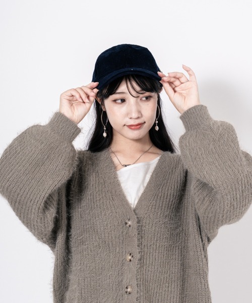 MUHLBAUER（ミュールバウアー）の「【MUHLBAUER/ミュールバウア】キャップ　コーデュロイ　帽子（キャップ・レディース・グレー/カーキ/ブラック/ネイビー/ベージュ・FREE）」の15枚目の写真