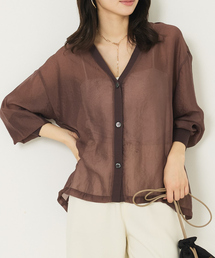 abahouse mavie | シアーシャツカーディガン(カーディガン/ボレロ)