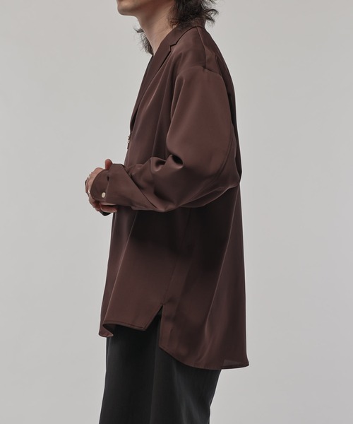 クルニcullni シャツ テーラードZIPシャツ CULLNI exclusive for Lui's（シャツ