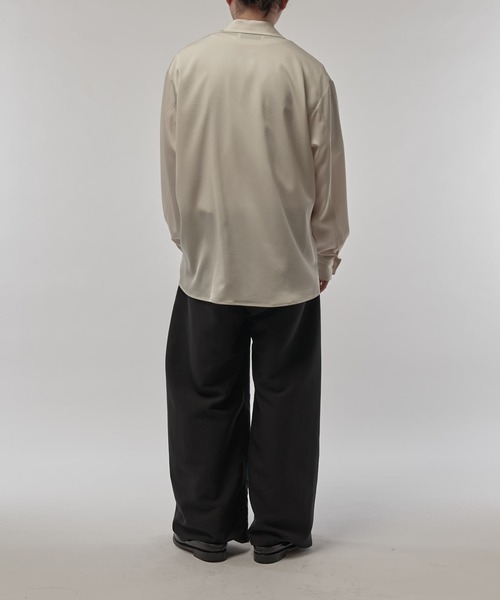 CULLNI/クルニ】テーラードZIPシャツ（シャツ/ブラウス）｜CULLNI