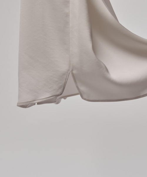 CULLNI（クルニ）の「【CULLNI/クルニ】テーラードZIPシャツ（シャツ/ブラウス・メンズ・アイボリー/ブラック/ブラウン・1/2）」の22枚目の写真