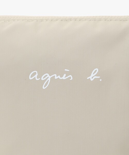 agnes b.（アニエスベー）の「キッズ ロゴ ポシェット（ショルダーバッグ・キッズ・ベージュ・FREE）」の6枚目の写真