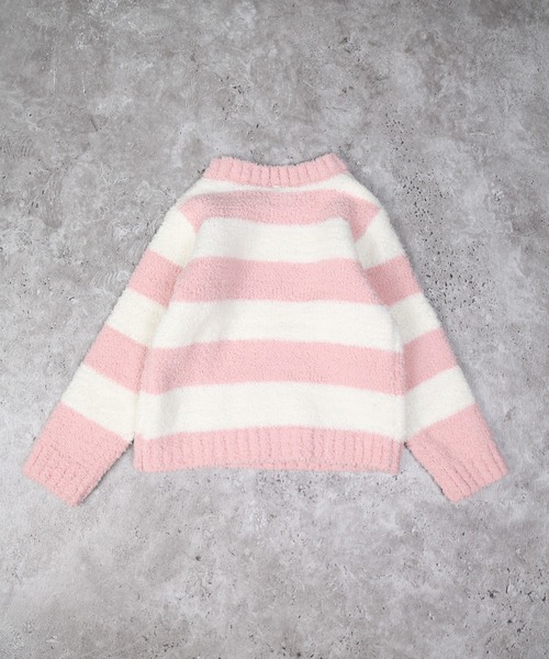 la poche biscuit（ラポシェビスキュイ）の「【もちふわシリーズ】トップス（ルームウェア/パジャマ・キッズ・サックスブルー/ピンク・130/120/110/100/90/80）」の11枚目の写真