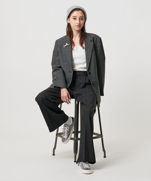 D.A.T.E.（デイト）の「【別注】＜D.A.T.E.＞HILLLOW MTL スニーカー（スニーカー・レディース・シルバー・22.5/23.5/24.5/25.5）」の4枚目の写真