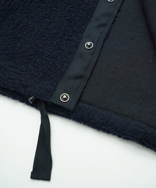 EGO TRIPPING（エゴトリッピング）の「mcg3678-WOOLSNAP カーディガン（カーディガン/ボレロ・メンズ・ブラック/杢グレー/ネイビー・46/48）」の21枚目の写真