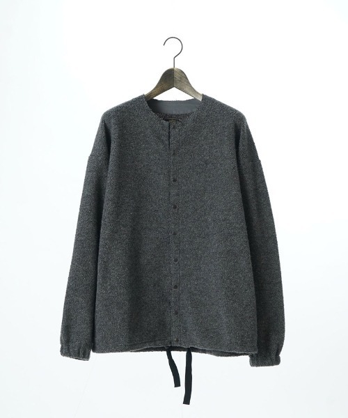 EGO TRIPPING（エゴトリッピング）の「mcg3678-WOOLSNAP カーディガン（カーディガン/ボレロ・メンズ・ブラック/杢グレー/ネイビー・46/48）」の17枚目の写真