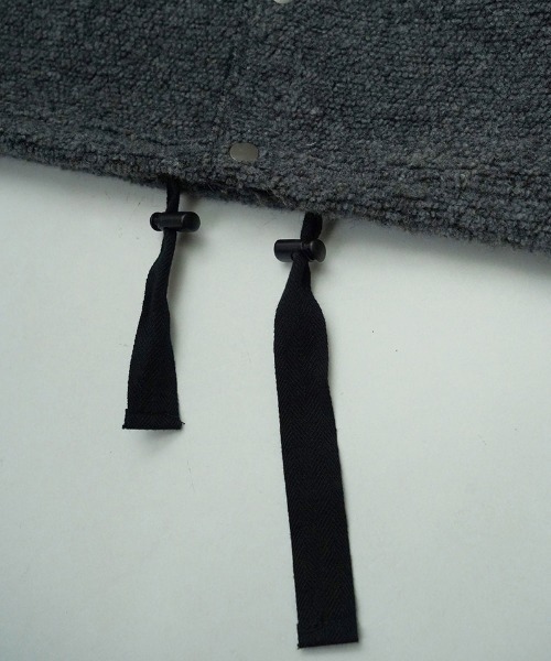 EGO TRIPPING（エゴトリッピング）の「mcg3678-WOOLSNAP カーディガン（カーディガン/ボレロ・メンズ・ブラック/杢グレー/ネイビー・46/48）」の14枚目の写真