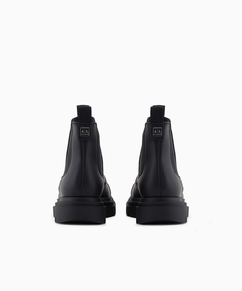 A|X アルマーニ エクスチェンジ】ボリュームソール レザー チェルシー