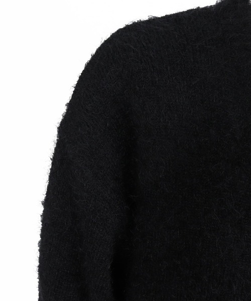 CAMBIO（カンビオ）の「mcg3676-Minimal Shaggy Knit Cardigan シャギーニットカーディガン（カーディガン/ボレロ・メンズ・ブラック/グレー/イエロー・M/L）」の10枚目の写真