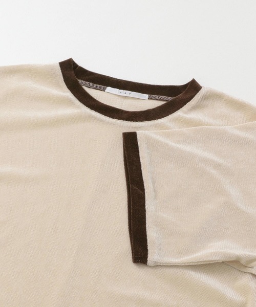 tシャツ メッシュベロアリンガーTEE レディース メッシュベロアリンガーTEE[KBA5-21F450]｜URBAN RESEARCH公式