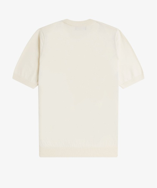FRED PERRY(フレッドペリー)の「Argyle Knitted T-Shirt/アーガイルニットTシャツ(ニット/セーター・メンズ・オフホワイト・M/L)」の6枚目の写真