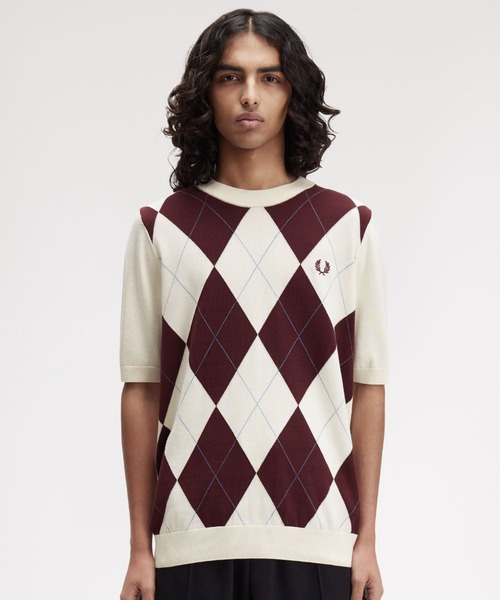 メ*4様 FRED PERRY アーガイルニット FRED PERRY - アーガイルニット - Sheth Online Store - シス