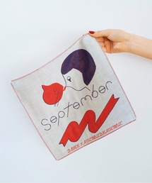 D-BROS（ディーブロス）の「トリプルガーゼ ハンカチSS カノジョトアナタ（ハンカチ/ハンドタオル）」