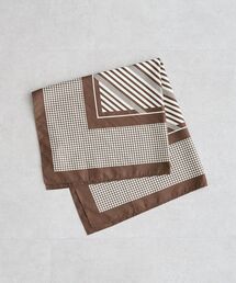 70cm 幾何学柄スカーフ