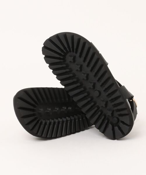 GENUINS(ジェニュインズ)の「【GENUINS/ジェニュインズ】ZAHA/バックルサンダル(サンダル・レディース・ブラック・23cm/24cm/25cm)」の3枚目の写真