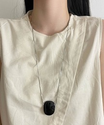 Forcement（フォースメント）の「上品に煌くメタルチェーンストーンネックレス（ネックレス）」