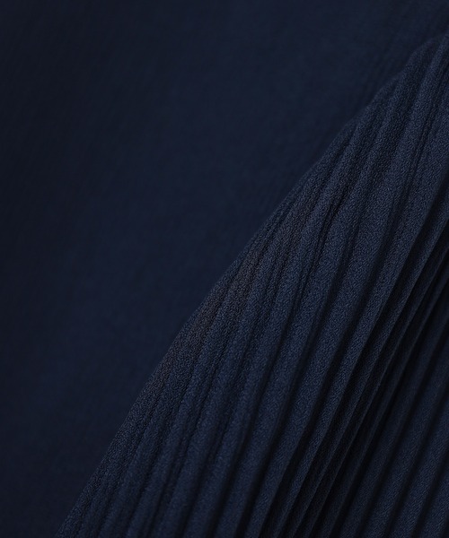 GLACIER lusso（グラシアルッソ）の「袖プリーツボウタイブラウス（シャツ/ブラウス・レディース・グレイッシュベージュ/ピンク系その他/ネイビー/アイボリー・M/S/L/LL）」の18枚目の写真