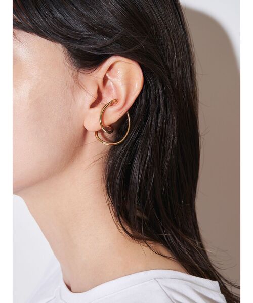 ELENDEEK（エレンディーク）の「スパイラルイヤーカフ（イヤーカフ・レディース・シルバー/ゴールド・FREE）」の6枚目の写真