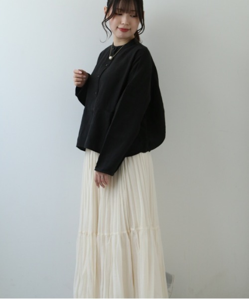 dgy デコカンパニー リネンオックス スタンドカラー シャツ 楽天市場】【10%OFF】 D*g*y レディース シャツ ブラウス リネン