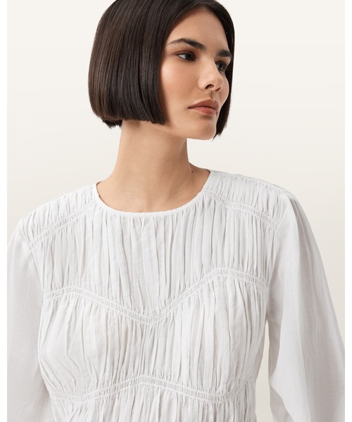 ALLSAINTS（オールセインツ）の「MELANI TOP | MELANI トップ（その他トップス・レディース・ホワイト系その他・6/8/10）」の2枚目の写真