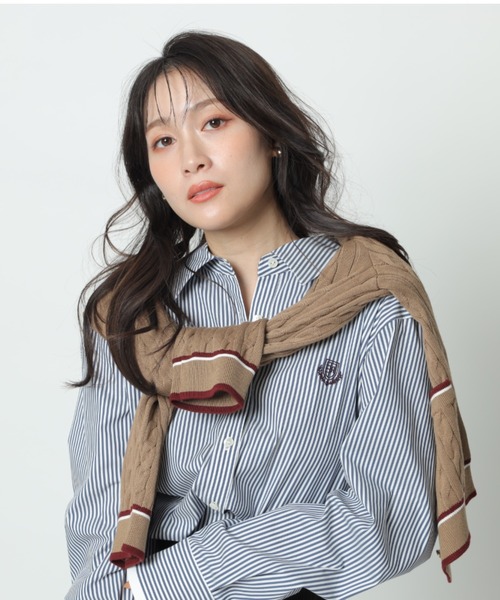 エンブレム刺繍シャツブラウス（シャツ/ブラウス）｜Apuweiser-riche