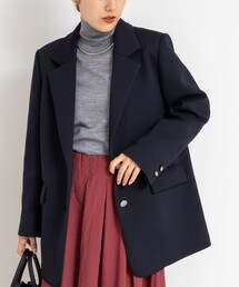 《セットアップ対応》ウォッシャブルエアボールテーラージャケット