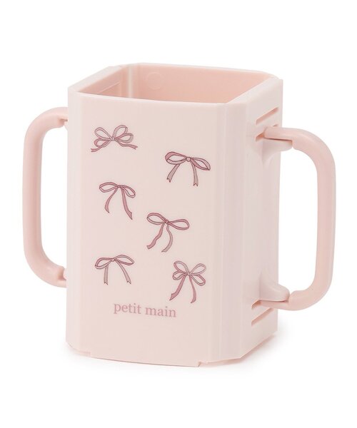 petit main（プティマイン）の「折り畳み紙パックドリンクホルダー（マグ/哺乳瓶/お食事グッズ・キッズ・ベージュ/ライトピンク/ライトブルー・F）」の3枚目の写真