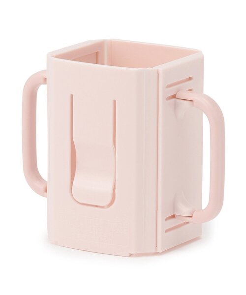 petit main（プティマイン）の「折り畳み紙パックドリンクホルダー（マグ/哺乳瓶/お食事グッズ・キッズ・ベージュ/ライトピンク/ライトブルー・F）」の7枚目の写真