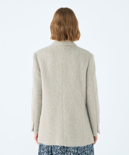 BALLSEY(ボールジィ)の「ライトアルパカシャギー テーラードジャケット(テーラードジャケット・レディース・グレイッシュベージュ/ベージュ・36)」の6枚目の写真