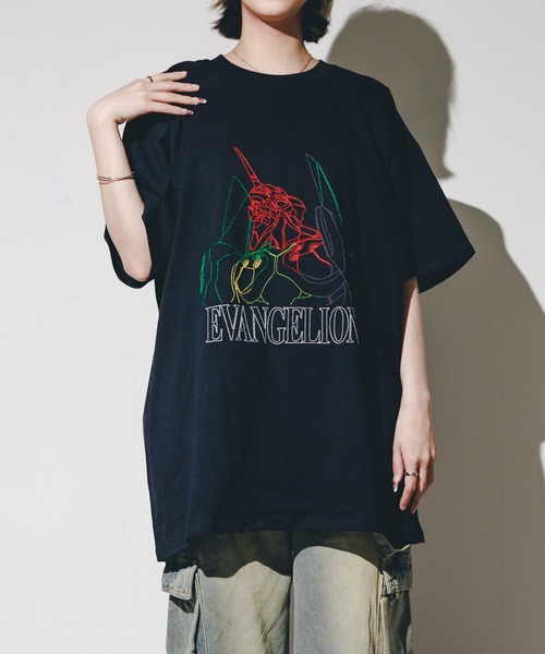 FRUIT OF THE LOOM(フルーツオブザルーム)の「●EVANGELION x FRUIT OF THE LOOM●6oz 刺繍 T(Tシャツ/カットソー・メンズ・ブラック/ブラック系その他/ホワイト系その他/ホワイト・X-LARGE)」の14枚目の写真