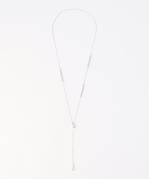 K.T KIYOKO TAKASE(キヨコタカセ)の「しずく型 ネックレス(ネックレス・レディース・シルバー/ゴールド・FREE)」の2枚目の写真