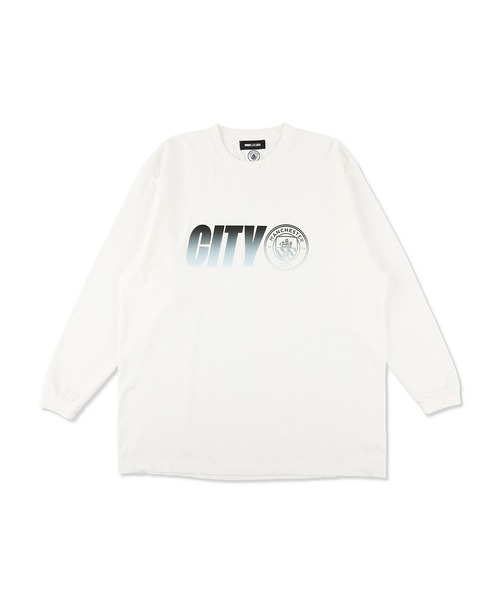 WIND AND SEA(ウィンダンシー)の「Man City L/S Tee(Tシャツ/カットソー・メンズ・ブラック/ホワイト・XL/M/L)」の1枚目の写真