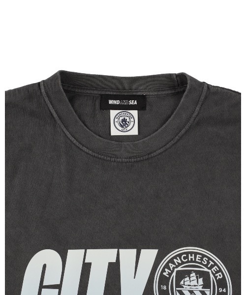 WIND AND SEA(ウィンダンシー)の「Man City L/S Tee(Tシャツ/カットソー・メンズ・ブラック/ホワイト・XL/M/L)」の5枚目の写真