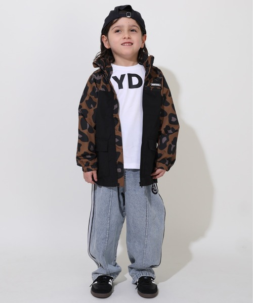 BABYDOLL（ベビードール）の「親子お揃い 【防風・撥水】ウィンドブレーカー 0759K（ナイロンジャケット・キッズ・ブラック/ベビーピンク/イエロー/その他1/ホワイト/ブラウン・90cm/100cm/110cm/120cm/130cm/140cm/150cm）」の21枚目の写真