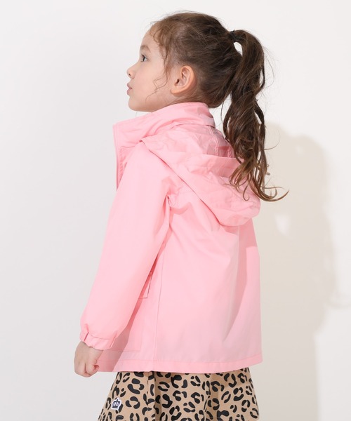 BABYDOLL（ベビードール）の「親子お揃い 【防風・撥水】ウィンドブレーカー 0759K（ナイロンジャケット・キッズ・ブラック/ベビーピンク/イエロー/その他1/ホワイト/ブラウン・90cm/100cm/110cm/120cm/130cm/140cm/150cm）」の9枚目の写真