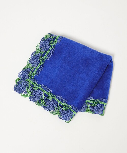 近沢レース店＞朝顔 ハンカチ（ハンカチ/ハンドタオル）｜近沢レース店