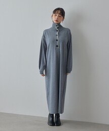 EMMEL REFINES | ＜EMMEL REFINES＞EM ハイショクライン タートルニット ワンピース(ワンピース)