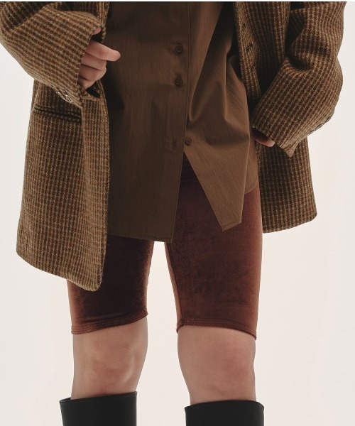 TODAYFUL(トゥデイフル)の「Velour Half Leggings(その他パンツ・レディース・ブラウン/ブラック・36inch/38inch)」の16枚目の写真