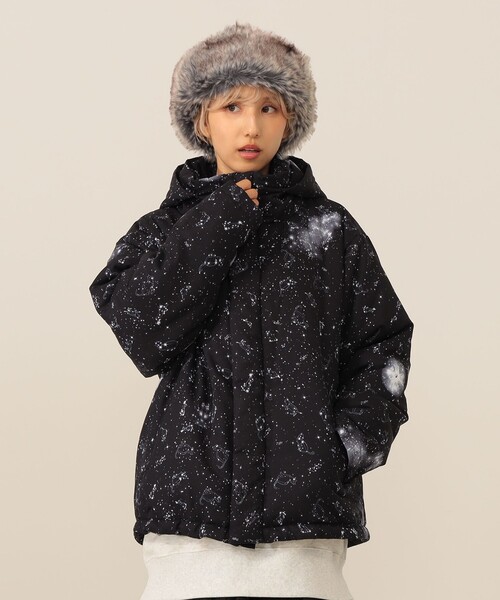 mmts(マミタス)の「ギャラクシー猫星座 ブルゾン(ブルゾン・レディース・ブラック/その他・MEDIUM/LARGE)」の4枚目の写真