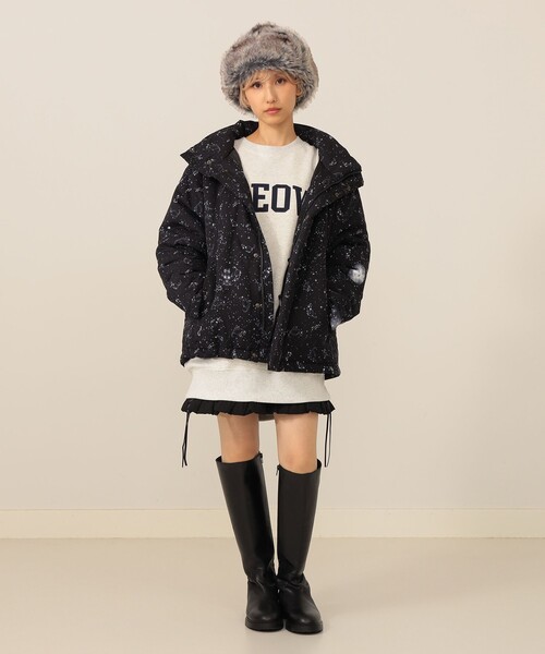 mmts(マミタス)の「ギャラクシー猫星座 ブルゾン(ブルゾン・レディース・ブラック/その他・MEDIUM/LARGE)」の6枚目の写真